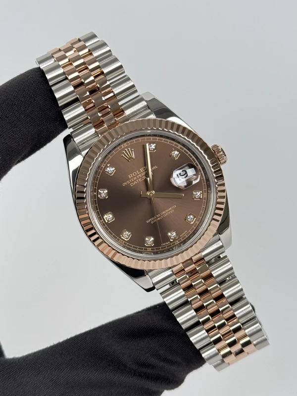 Rolex Datejust 41mm Steel and Everose Gold  126331-0004 2