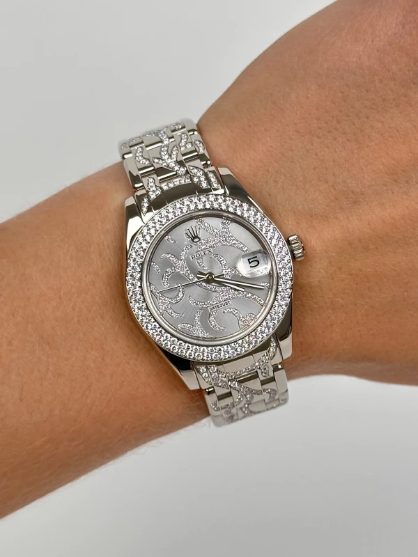 Rolex Special Edition Datejust 34mm White Gold 81339 8