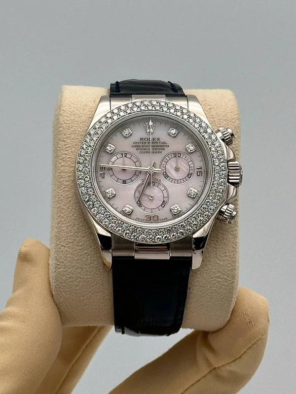 Rolex Cosmograph 40mm White Gold 116519 mopdiaw 2