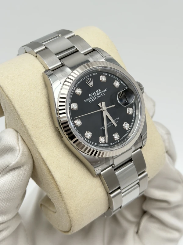 Rolex 36mm Steel and White Gold 126234-0028 2