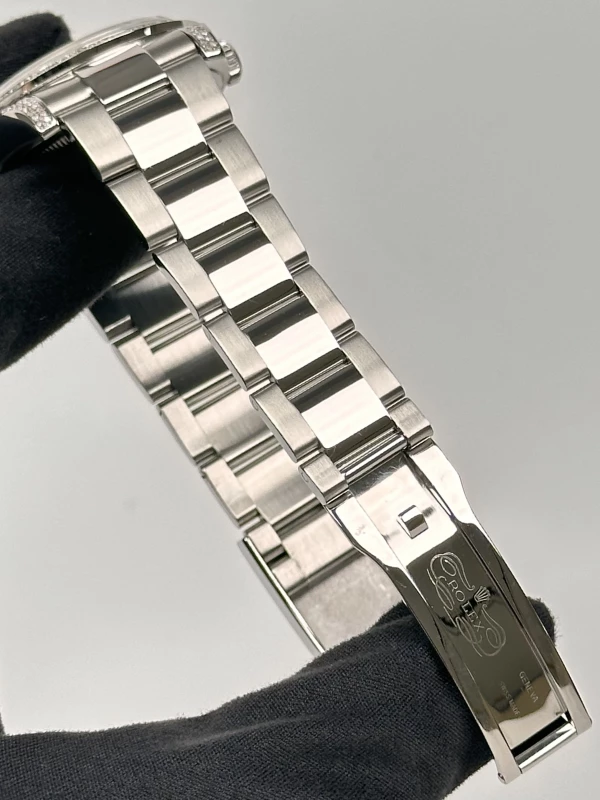 Rolex 36 mm, steel, white gold and diamonds 116200 FIX 6