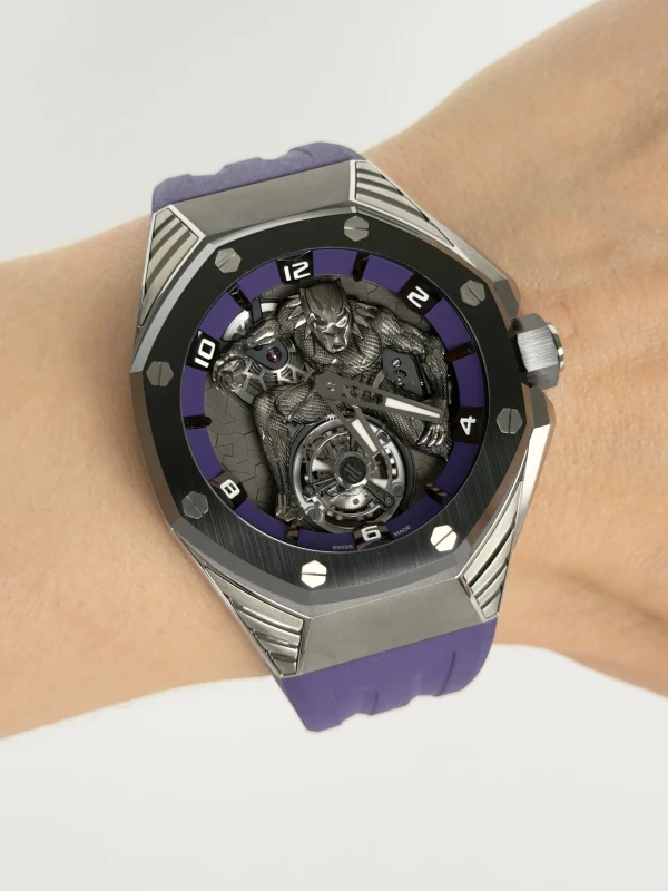 Audemars Piguet Concept Marvel Black Panther Flying Tourbillon 26620IO.OO.D077CA.01 7