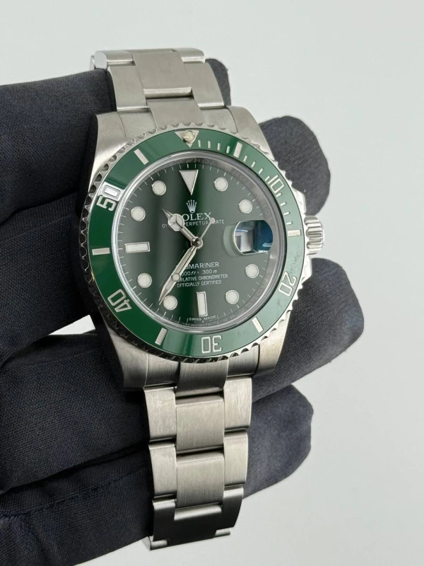 Rolex Date 40mm Steel Ceramic 116610lv-0002 6