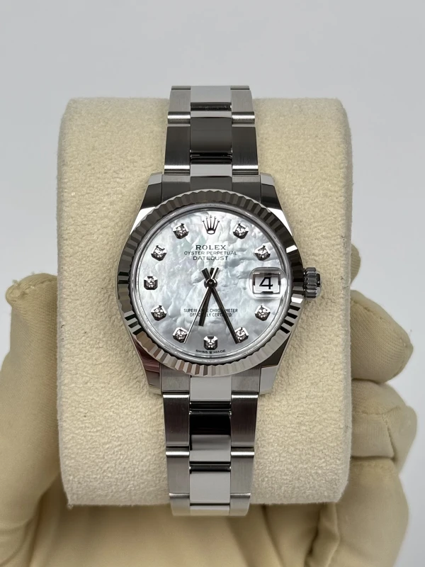 Rolex 31mm Steel and White Gold 278274-0005 2