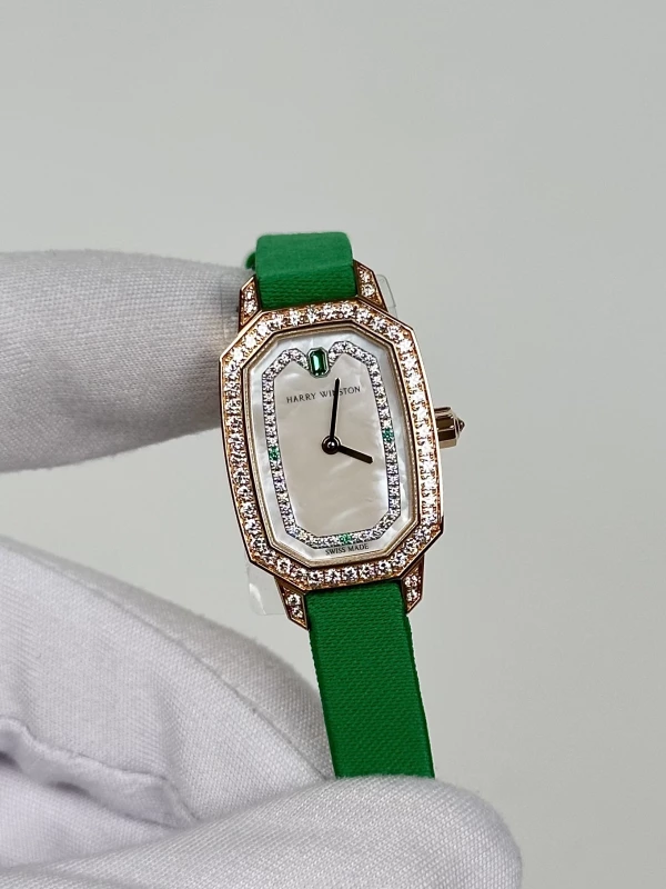 Harry Winston Emerald Quartz 24 mm EMEQHM18RR014 3