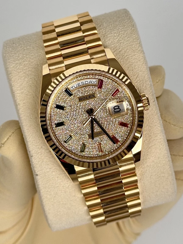 Rolex 36 mm, yellow gold 128238-0051 3
