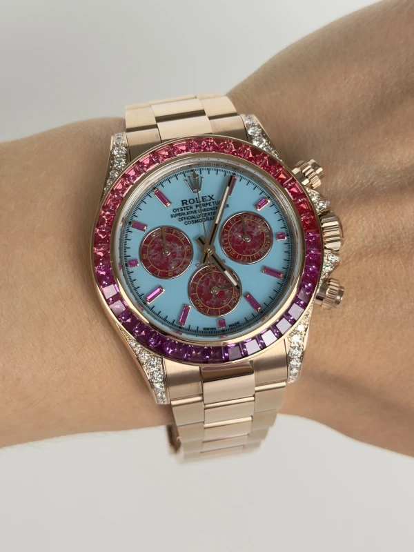 Rolex Cosmograph 40mm Everose Gold 'Rainbow' 126505FIX 4