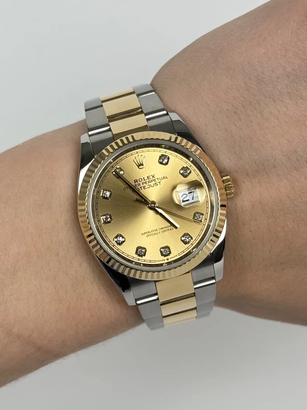 Rolex 36mm Steel and Yellow Gold 126233-0018 8