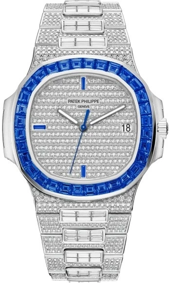 Patek Philippe 5107 Ful Diamonds and sapphires tuning 5107 WG tuning изображение - 1