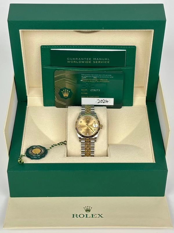 Rolex 31 mm, Oystersteel and yellow gold 278273-0026 5