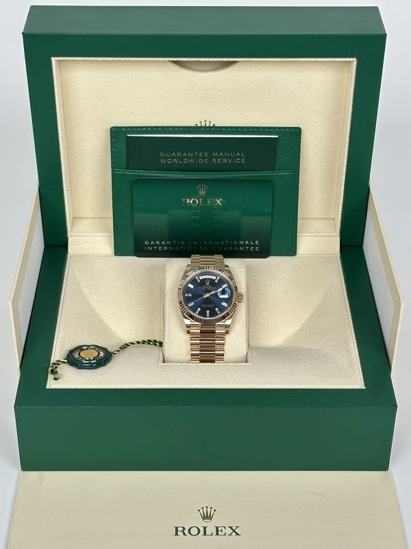 Rolex 36 MM, EVEROSE GOLD 128235-0085 5