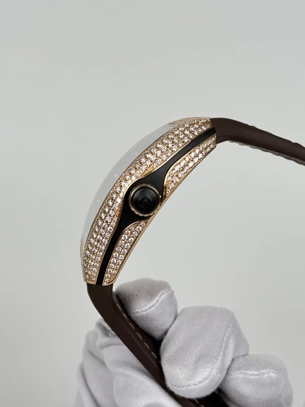 Franck Muller Vanguard Diamonds V 45 SC DT 5N NR  Tun 6