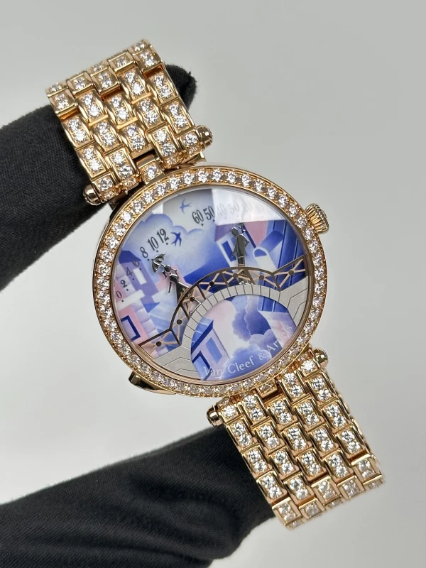Van Cleef &amp; Arpels Lady Arpels Pont des Amoureux Jour VCARO8VX00 2
