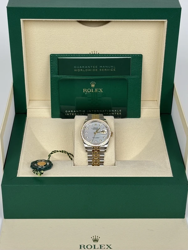 Rolex 36mm Steel and Yellow Gold 126283rbr-0009 5