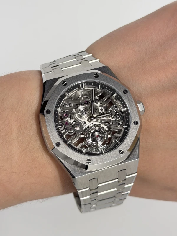Audemars Piguet Openworked Tourbillon 26735ST.OO.1320ST.01 6