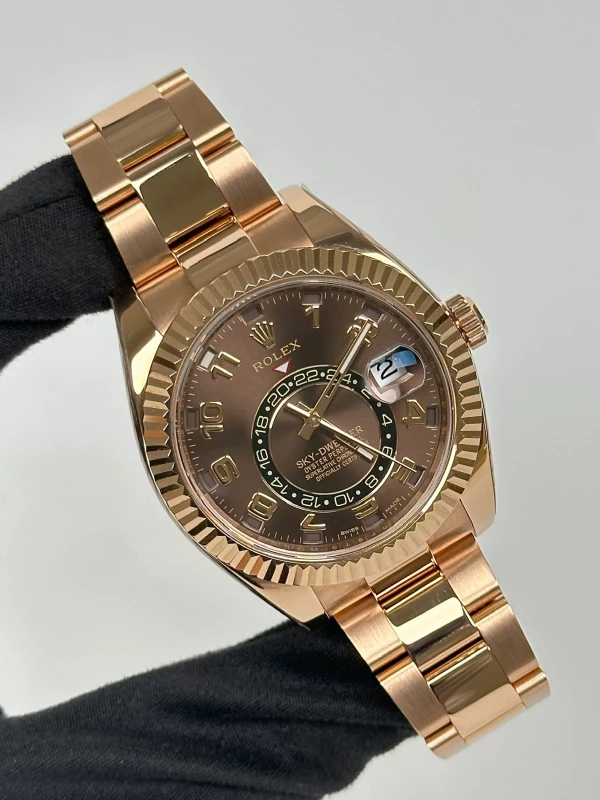 Rolex 42mm Everose Gold 326935 Chocolate 2