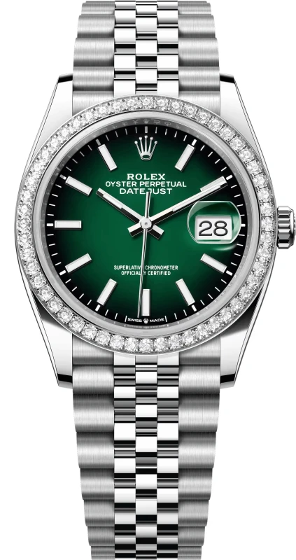 Datejust 36mm Steel and White Gold
