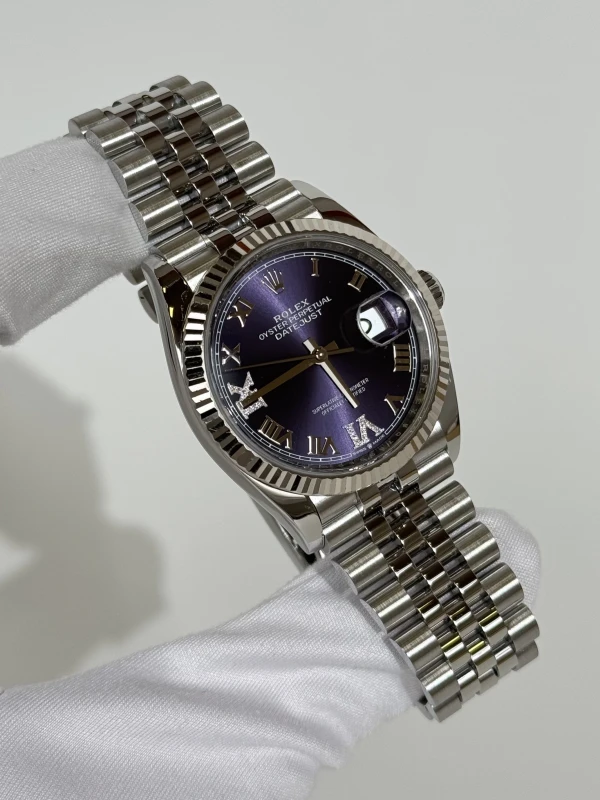 Rolex 36mm Steel and White Gold 126234-0021 2