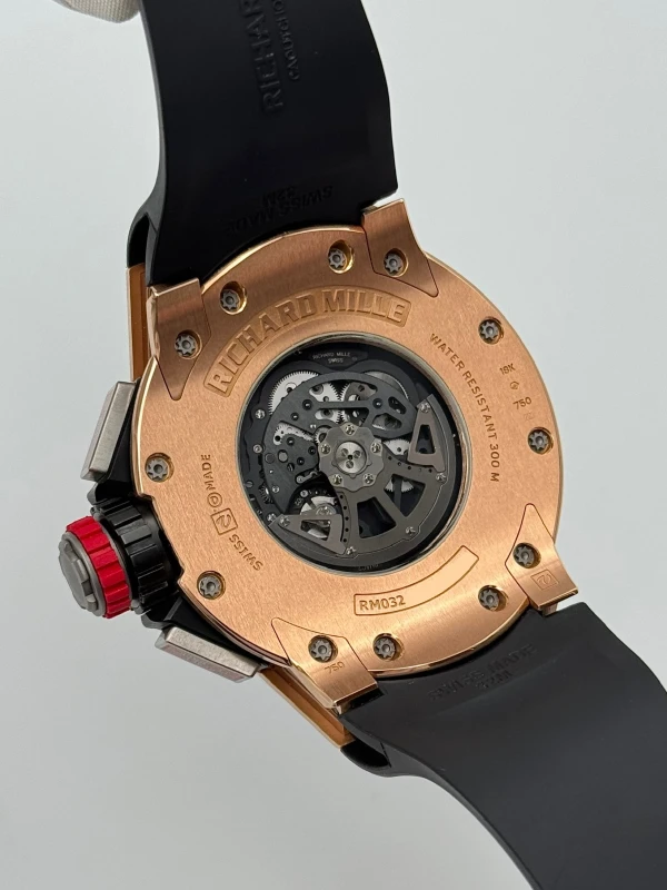 Richard Mille Flyback Chronograph Divers RM032 AJ RG 9