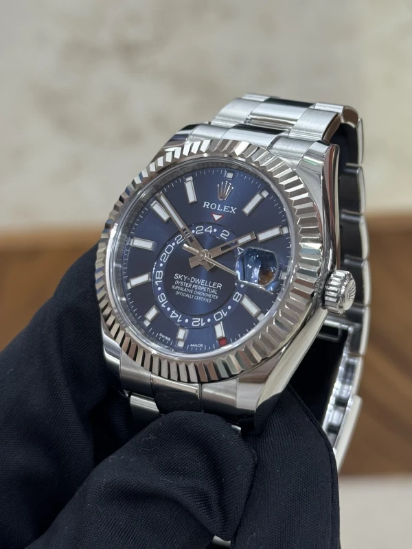 Rolex 42mm Steel and White Gold 326934-0003 3
