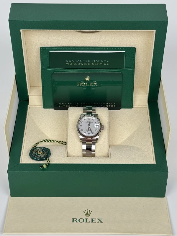 Rolex 31mm Steel and White Gold 278274-0005 5