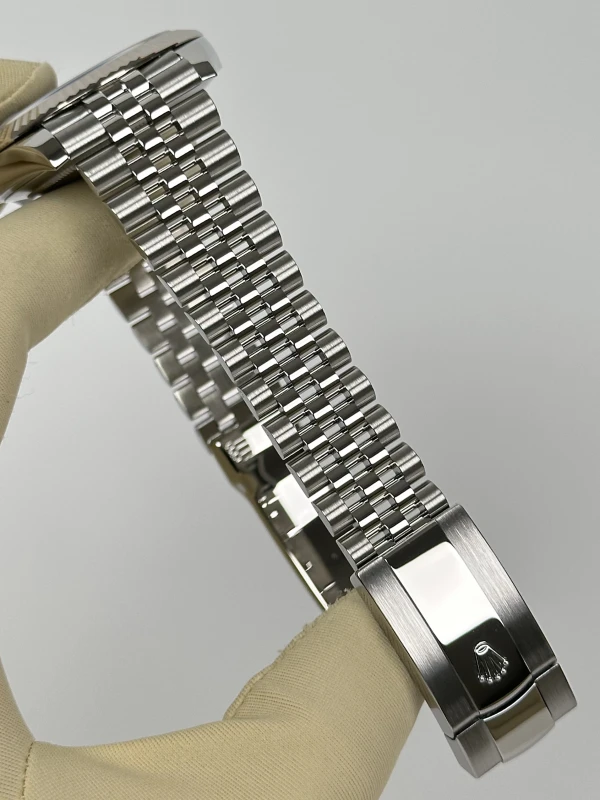 Rolex 41 mm, steel and white gold  126334-0016 5