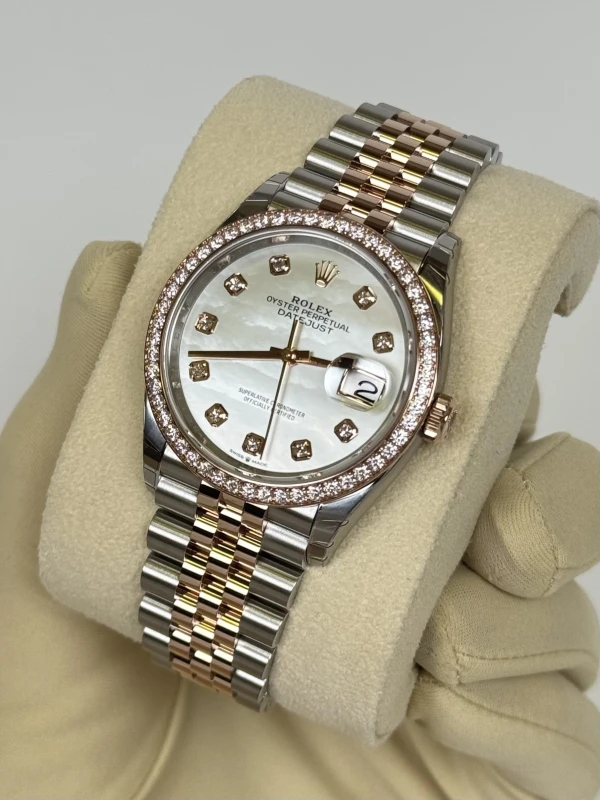 Rolex 36mm Steel and Everose Gold 126281rbr-0009 3