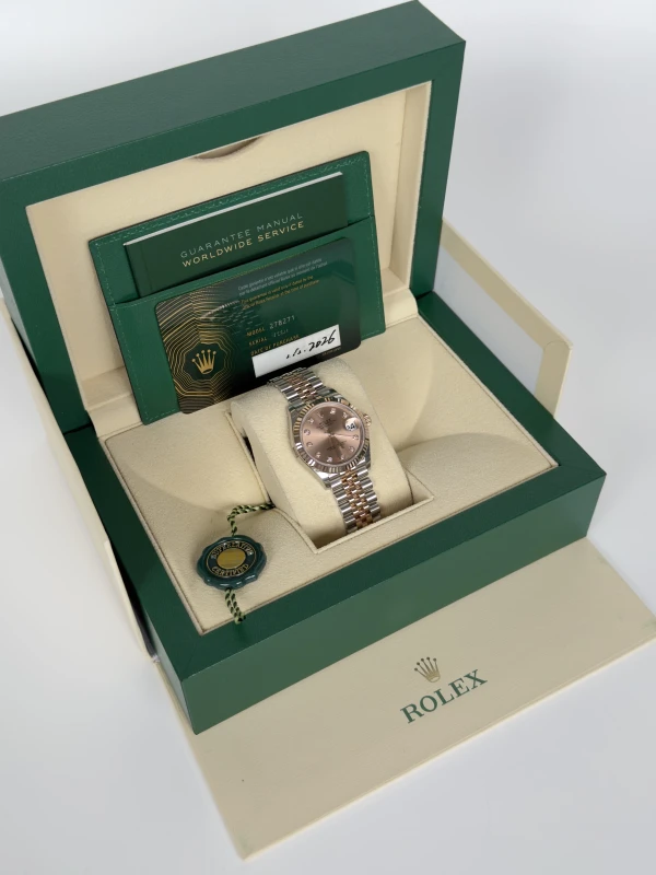 Rolex 31mm Steel and Everose Gold 278271-0024 5