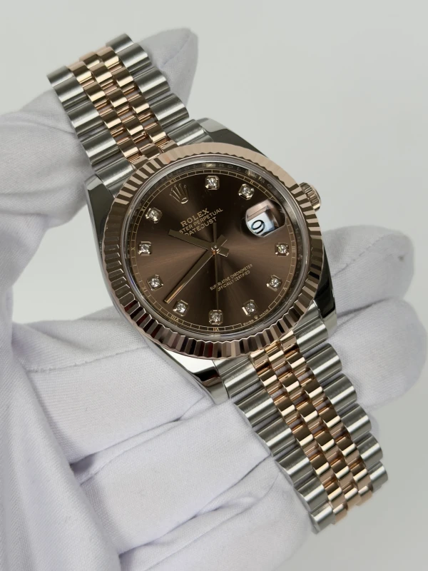 Rolex Datejust 41mm Steel and Everose Gold  126331-0004 2
