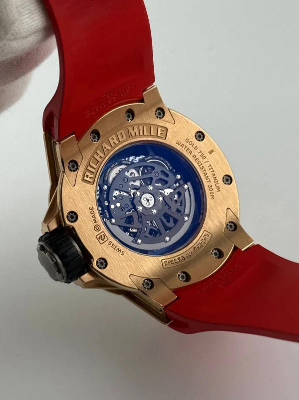 Richard Mille Diver Rose Gold RM028 7