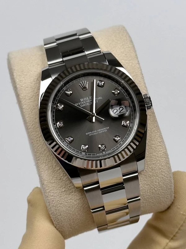 Rolex 41mm Steel and White Gold 126334-0005 3