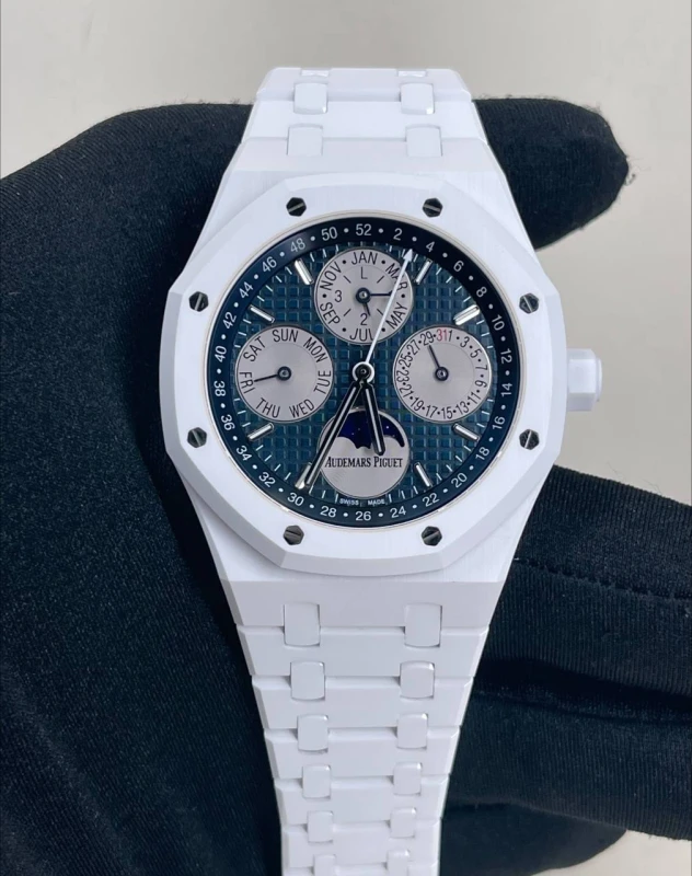 Audemars Piguet Perpetual Calendar White Ceramic 26579CB.OO.1225CB.01 5