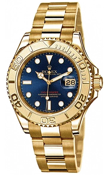 Rolex 40mm Yellow Gold 16628 Blue изображение - 1