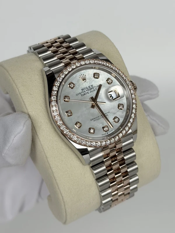 Rolex 36mm Steel and Everose Gold 126281rbr-0009 2