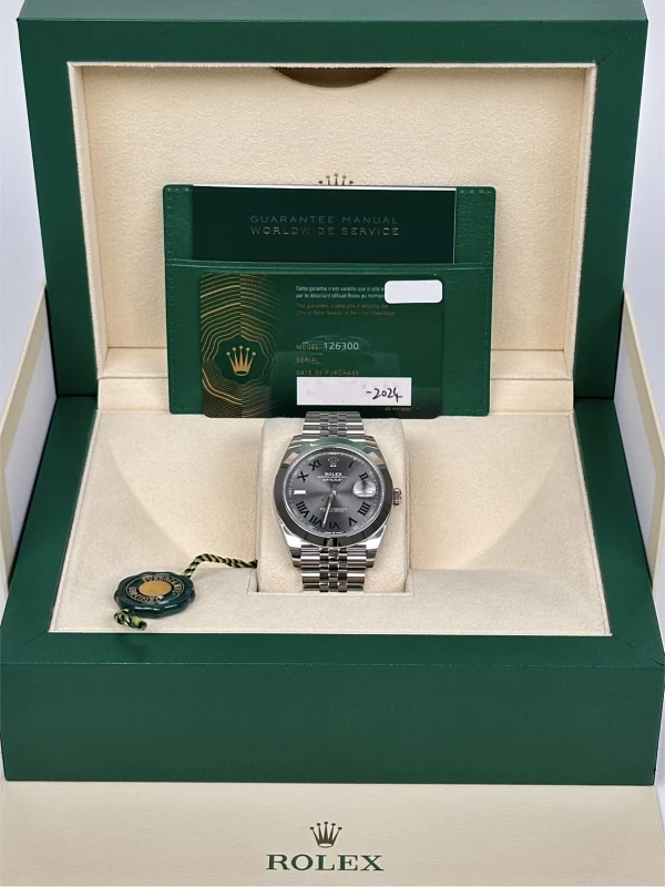 Rolex DATEJUST 41MM STEEL 126300-0014 5