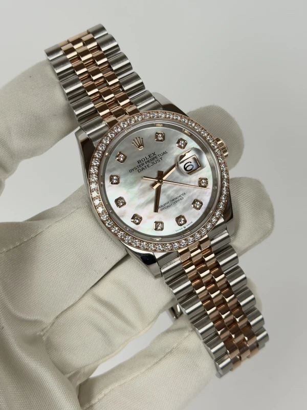 Rolex 36mm Steel and Everose Gold 126281rbr-0009 2