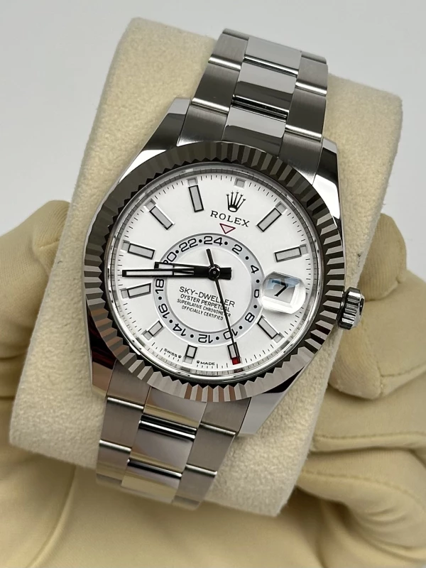 Rolex 42mm Steel and White Gold 336934-0003 2