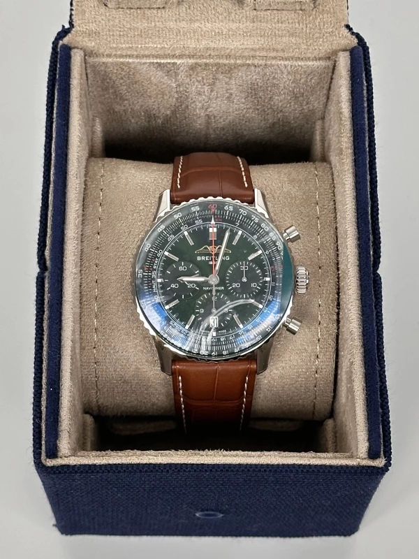 Breitling NAVITIMER B01 CHRONOGRAPH 43 ETIHAD AIRWAYS AB01382B1L1P1 5
