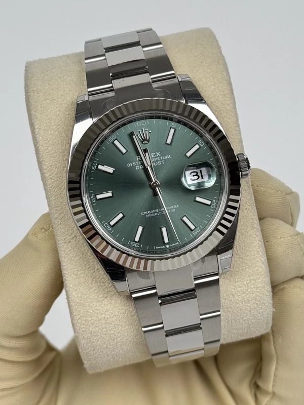 Rolex 41mm Steel and White Gold 126334-0027 3