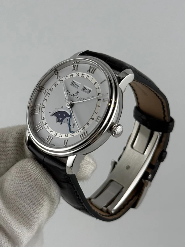Blancpain Moon Phase Complete Calendar 40mm  6654-1127-55B 6
