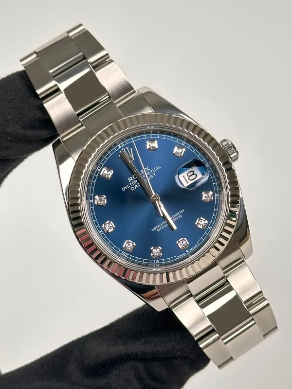 Rolex 41 mm, steel and white gold 126334-0015 2