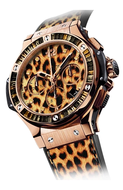 Big Bang 41mm Leopard Gold