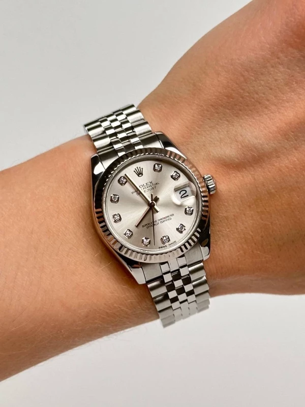 Rolex 31mm Steel and White Gold 178274-0018 8