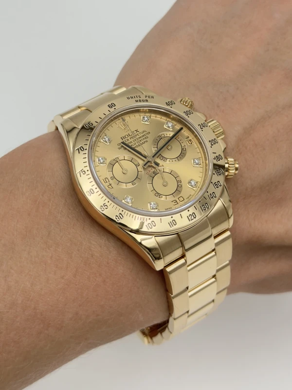 Rolex Cosmograph Daytona 40mm Yellow Gold 116528-0033 6