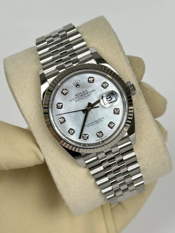 Rolex 36mm Steel and White Gold 126234-0019 2