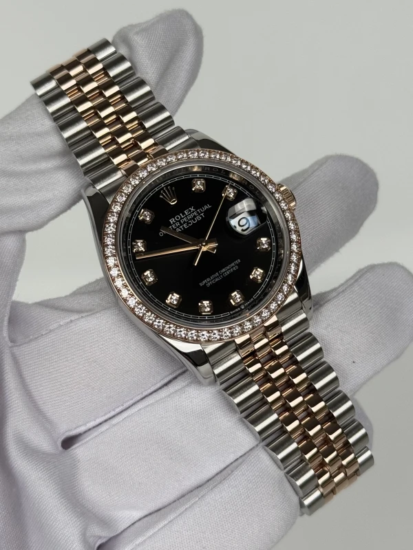 Rolex 36mm Steel and Everose Gold 126281rbr-0007 2