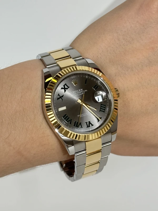 Rolex 41 MM, STEEL AND YELLOW GOLD 126333-0019 5