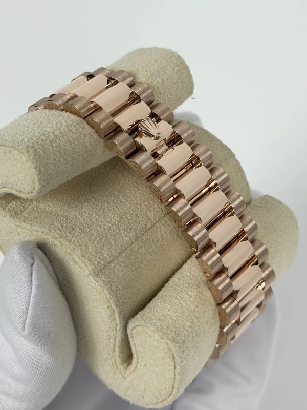 Rolex 36mm Everose Gold 128345rbr-0040 4
