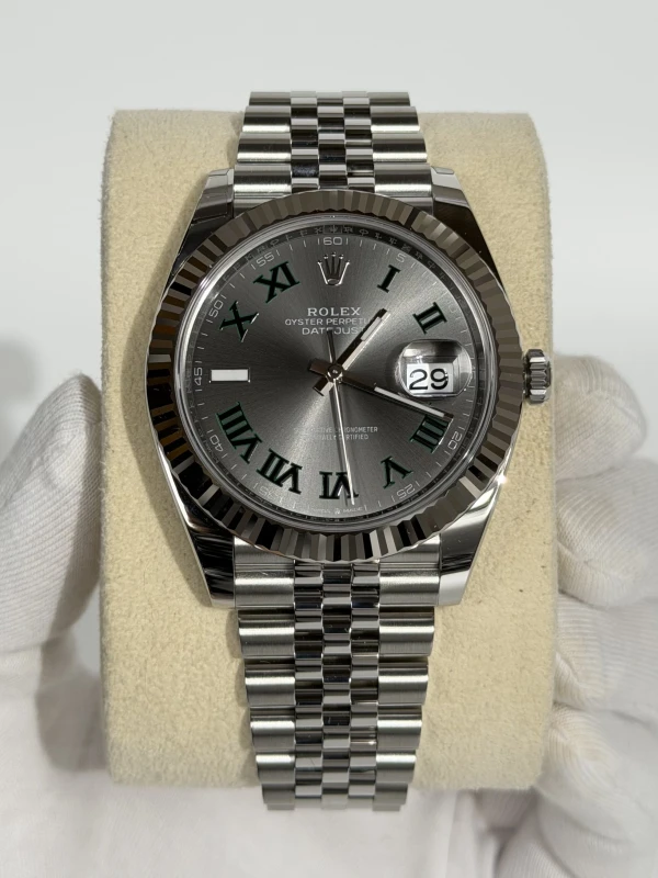 Rolex 41mm Steel and White Gold 126334-0022 2