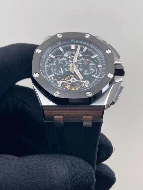 Audemars Piguet Tourbillon Chronograph Openworked 26348IO.OO.A002CA.01 5